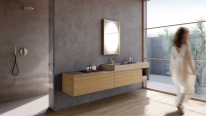 Mobili da Bagno con Maniglia a Gola
